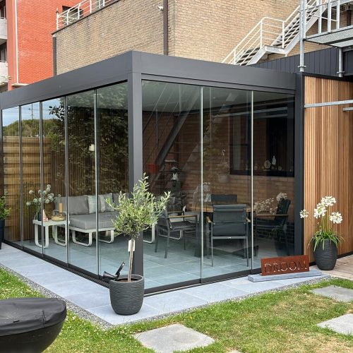 Alu-Products Rudy T'Jonck, aluminium- en PVC-constructies, veranda, Glazen wanden & daken